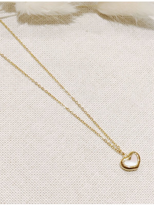Collier acier inoxydable femme N063