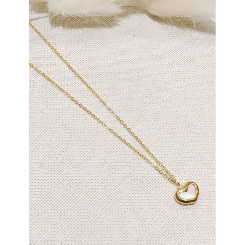 Collier acier inoxydable femme N063