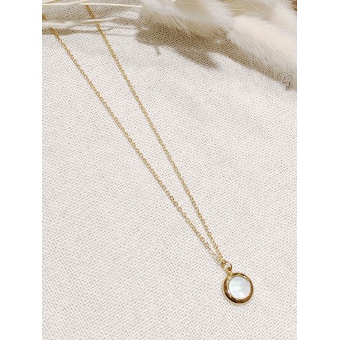 Collier acier inoxydable femme N064
