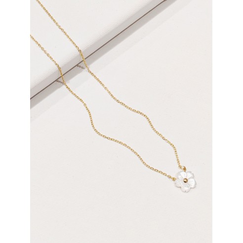 Collier acier inoxydable femme N065
