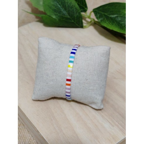 Bracelet élastique perles japonaises MIYUKI BR064