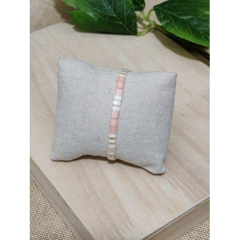 Bracelet élastique perles japonaises MIYUKI BR071