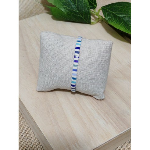 Bracelet élastique perles japonaises MIYUKI BR078