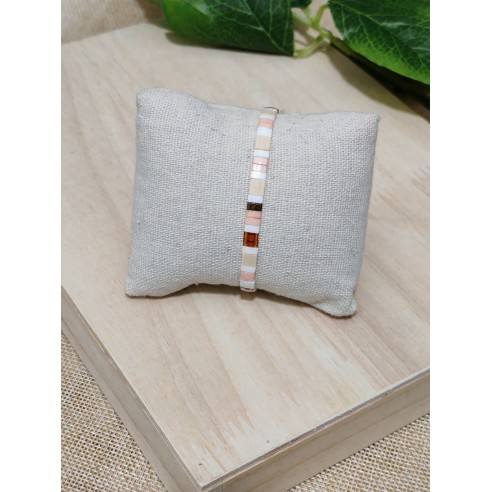 Bracelet élastique perles japonaises MIYUKI BR083