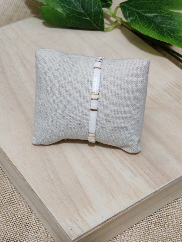 Bracelet élastique perles japonaises MIYUKI BR085
