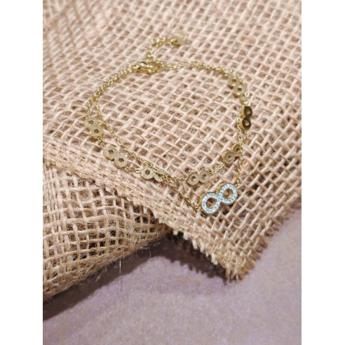 Bracelet en acier inoxydable B009