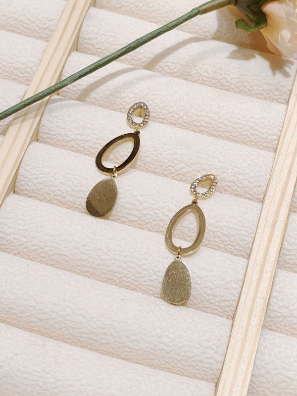 Boucles d'oreilles acier inoxydable E140