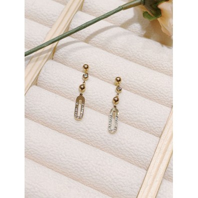 Boucles d'oreilles acier...