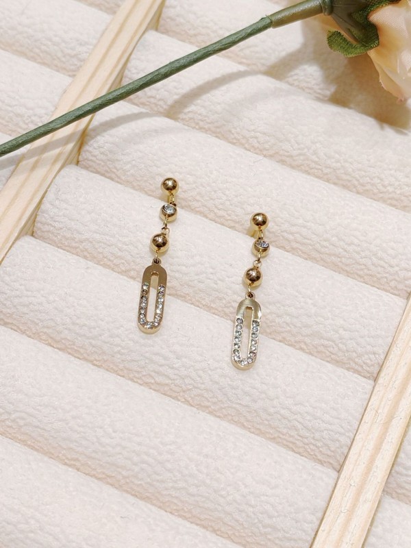 Boucles d'oreilles acier inoxydable E141
