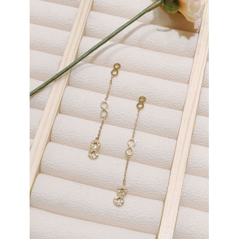 Boucles d'oreilles acier inoxydable E144