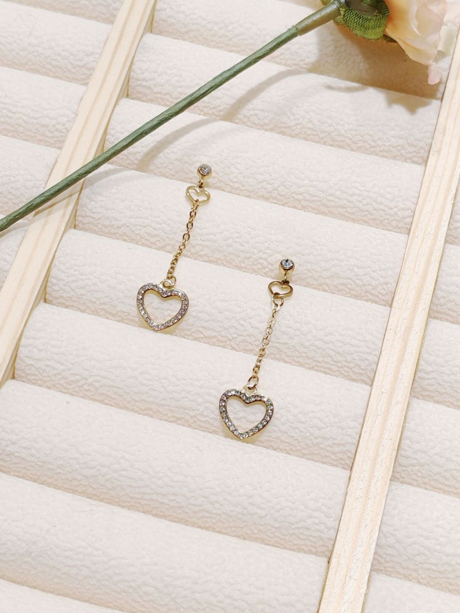 Boucles d'oreilles acier inoxydable E145