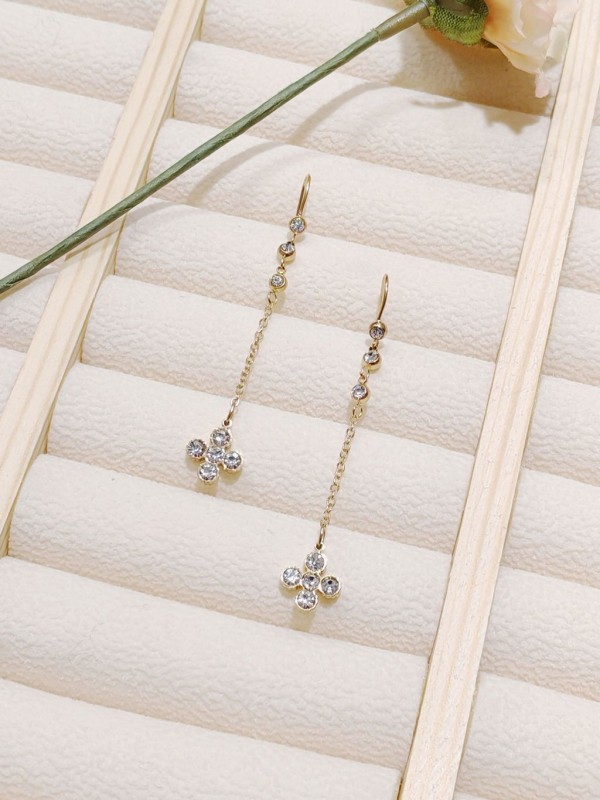 Boucles d'oreilles acier inoxydable E146