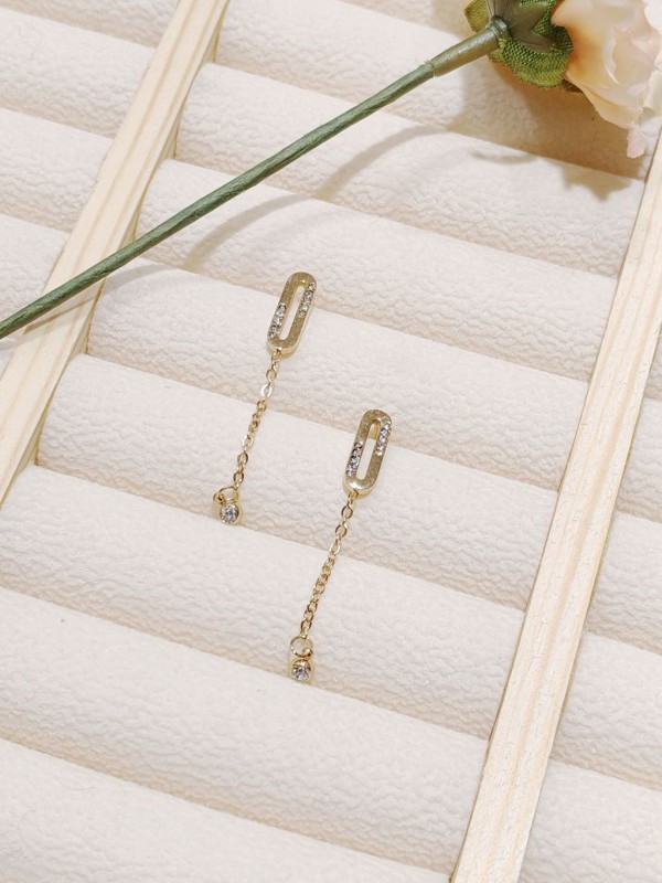 Boucles d'oreilles acier inoxydable E148
