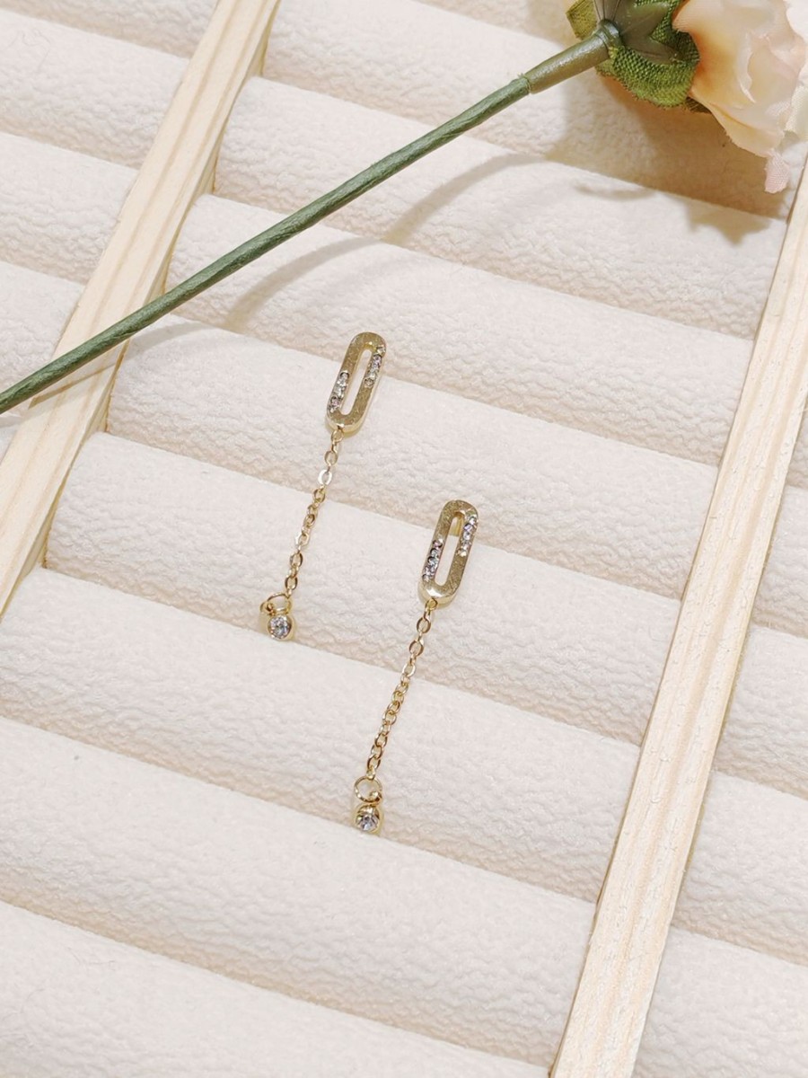Boucles d'oreilles acier inoxydable E148
