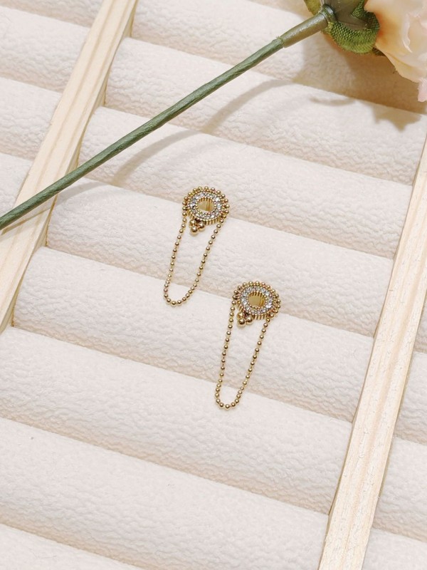 Boucles d'oreilles acier inoxydable E149