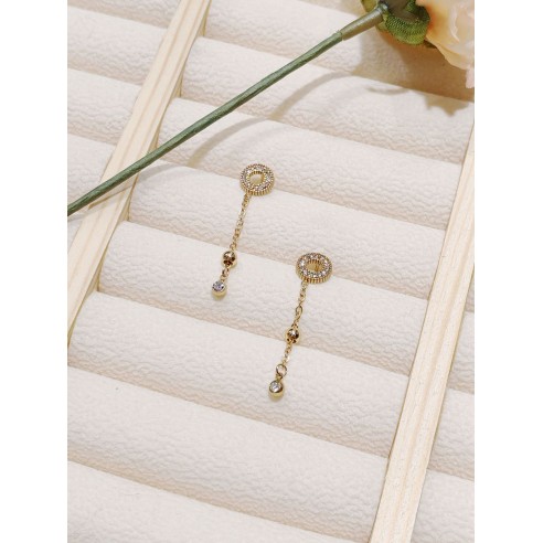 Boucles d'oreilles acier inoxydable E150