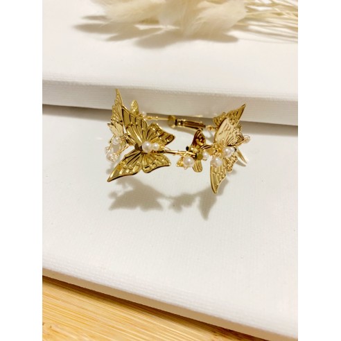 Boucles d'oreilles acier inoxydable E186