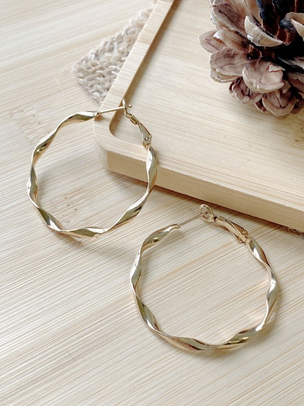 Boucles d'oreilles acier inoxydable E194