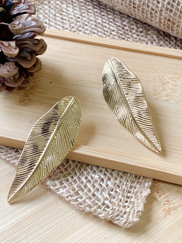 Boucles d'oreilles acier inoxydable E196