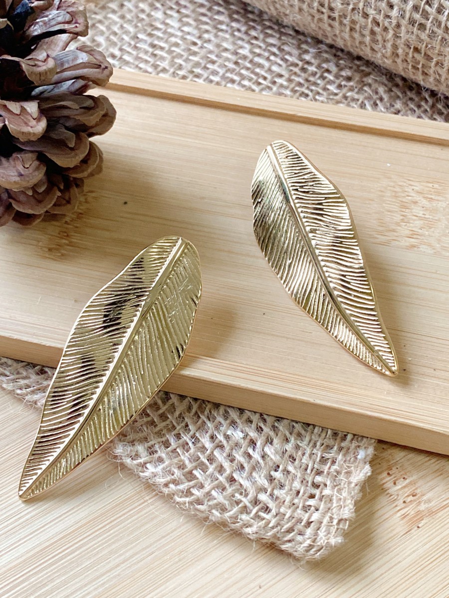 Boucles d'oreilles acier inoxydable E196