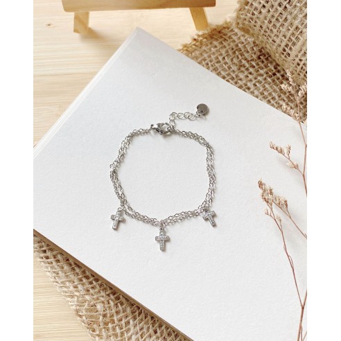 Bracelet en acier inoxydable B052