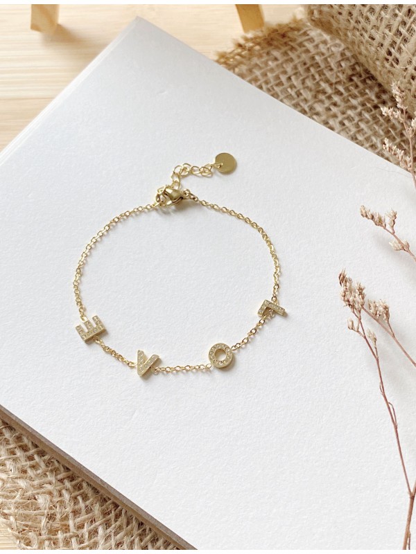 Bracelet en acier inoxydable B053