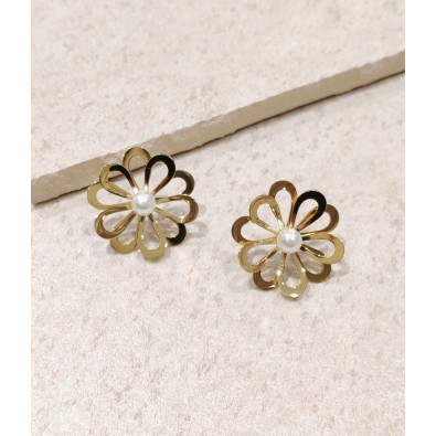 Boucles d'oreilles acier...