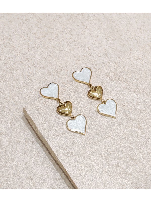 Boucles d'oreilles acier inoxydable E211