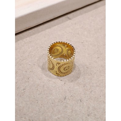 Bague en acier inoxydable R043