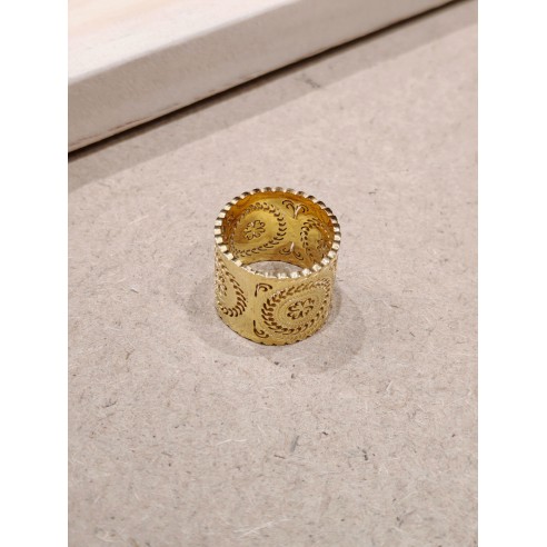 Bague en acier inoxydable R043