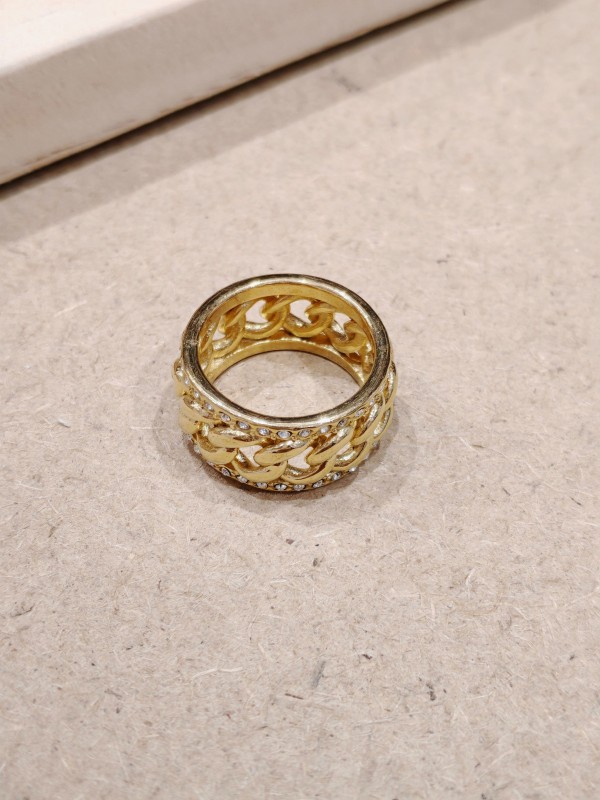 Bague en acier inoxydable R045