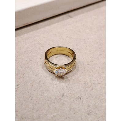 Bague en acier inoxydable R046