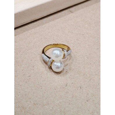 Bague en acier inoxydable R047