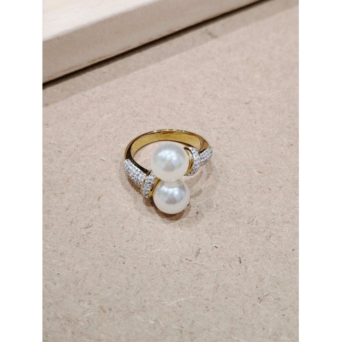 Bague en acier inoxydable R047