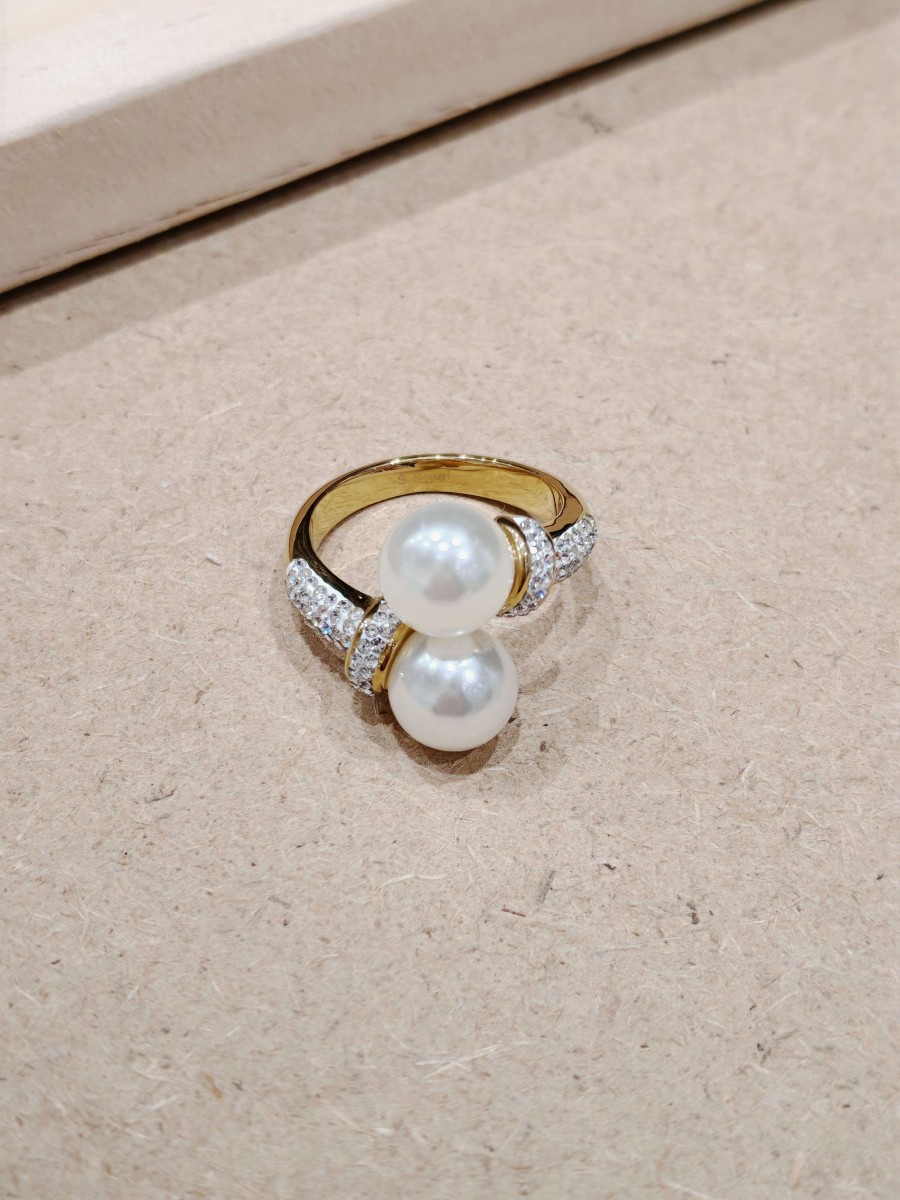 Bague en acier inoxydable R047