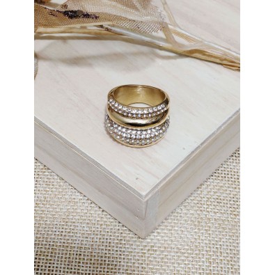 Bague en acier inoxydable R051