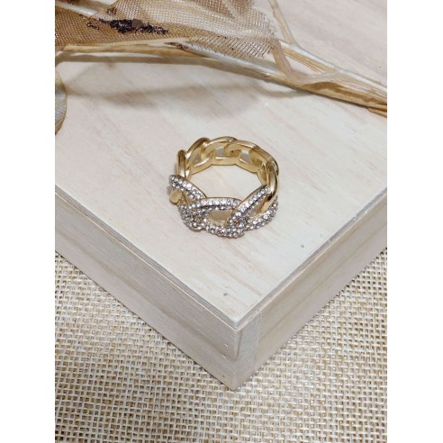 Bague en acier inoxydable R052