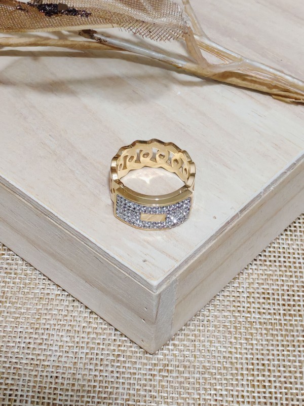 Bague en acier inoxydable R053