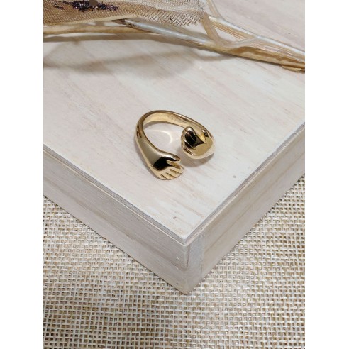 Bague en acier inoxydable R055