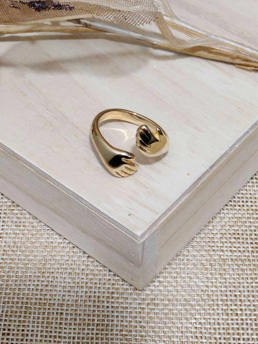Bague en acier inoxydable R055