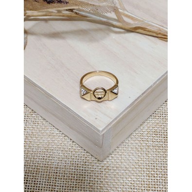 Bague en acier inoxydable R056