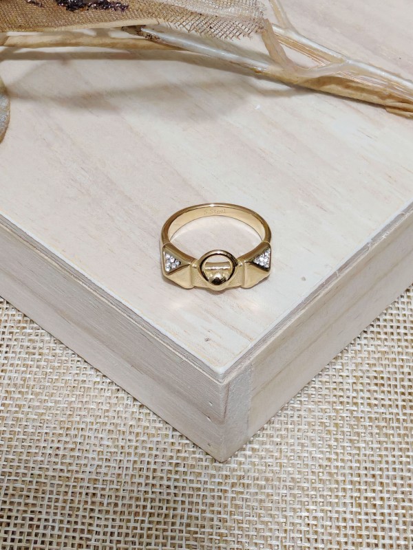 Bague en acier inoxydable R056