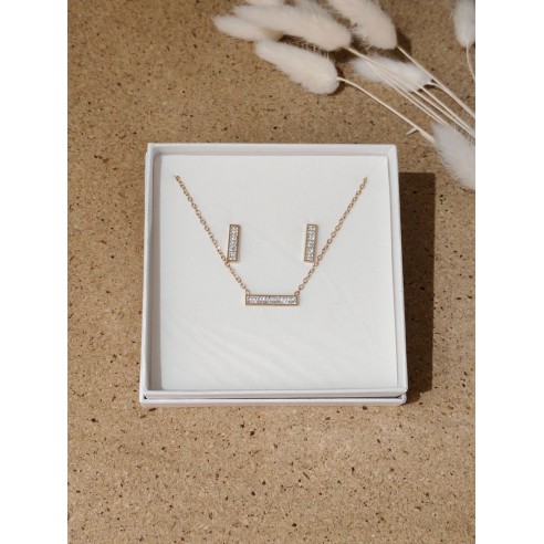 Coffret bijoux en acier inoxydable C032