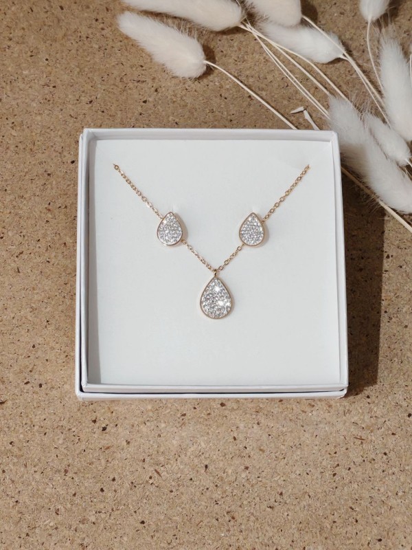 Coffret bijoux en acier inoxydable C033