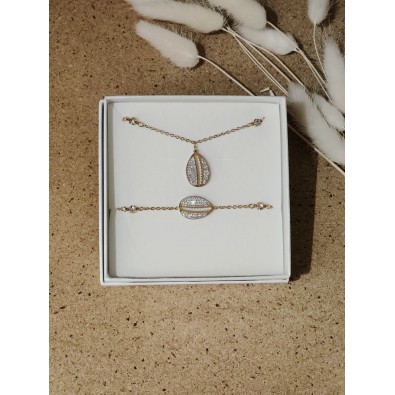 Coffret bijoux en acier...