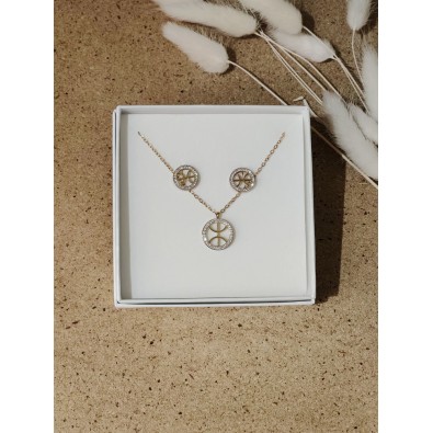 Coffret bijoux en acier...