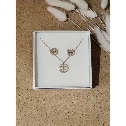 Coffret bijoux en acier inoxydable C038