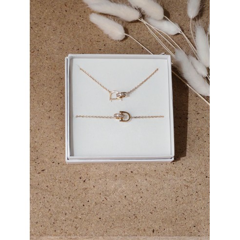 Coffret bijoux en acier inoxydable C044