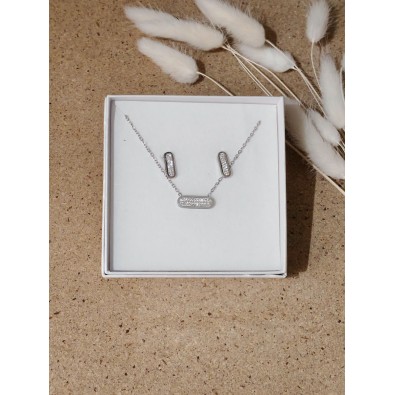 Coffret bijoux en acier...