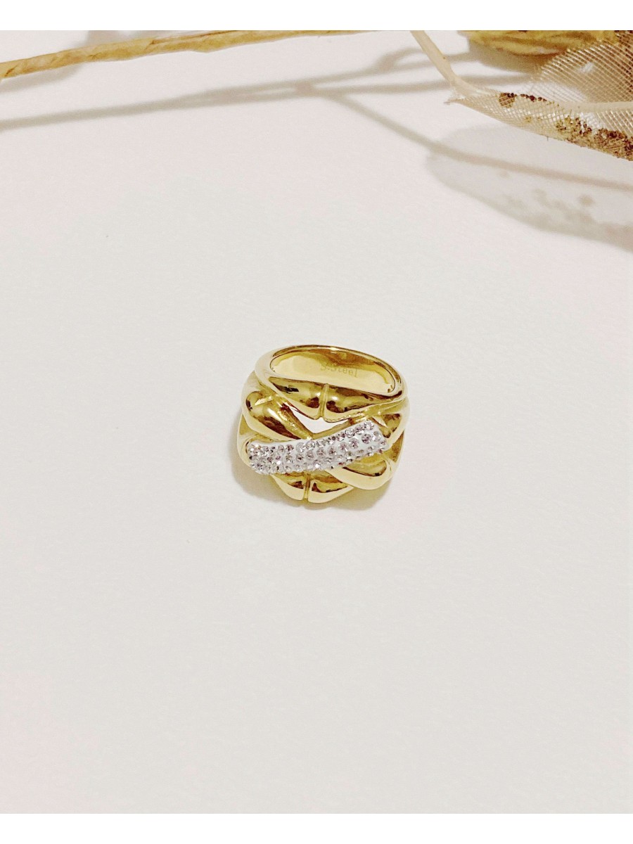 Bague en acier inoxydable R060